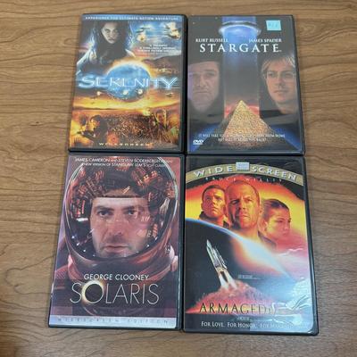 LOT 159D: DVD Collection: Matrix, Blade Runner, Serenity, Solaris & More