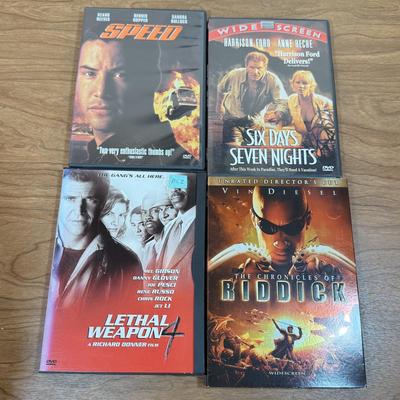 LOT 160D: DVD Collection: King Kong, Lethal Weapon 4, Expendables Trilogy & More