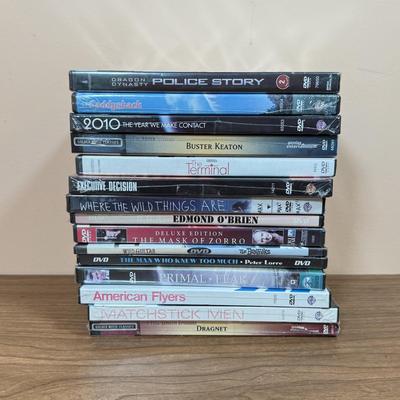 LOT 201D: DVD Collection: The Mask of Zorro, Dragnet, The Terminal & More