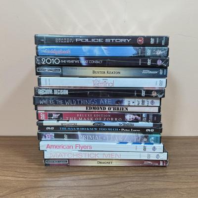 LOT 201D: DVD Collection: The Mask of Zorro, Dragnet, The Terminal & More