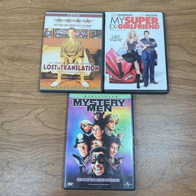 LOT 202D: DVD Collection: Love Actually, Airplane II, Whole Nine Yards & More
