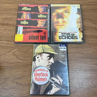 LOT 203D: NIP DVDs: Charlie & the Chocolate Factory, Dark Shadows, Stir of Echoes & More