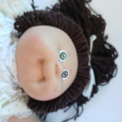 1986 Cabbage Patch Kids Girl Doll – Coleco – Original Dress – Pink Signature