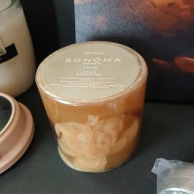 Mixed Candle & Fragrance Decor Lot – Yankee Candle, Sonoma, Tealights, Warmers & More