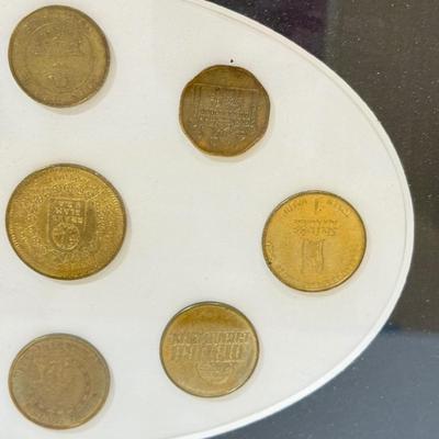 LOT 206H: Collection of Tokens & Coins
