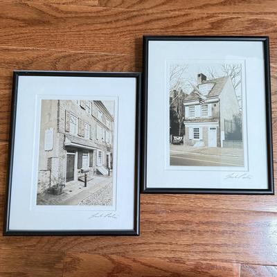 LOT 207L: Two Artist Signed Photographs