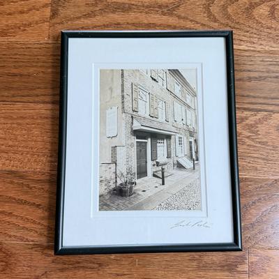 LOT 207L: Two Artist Signed Photographs