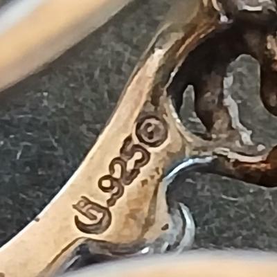 Carolyn Pollack Relios Sterling Silver Openwork Scroll Ring – Marked 925