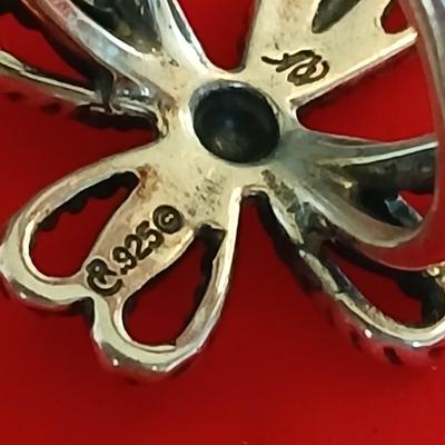Carolyn Pollack Relios Sterling Silver Cross Ring – Rope Design Size 5