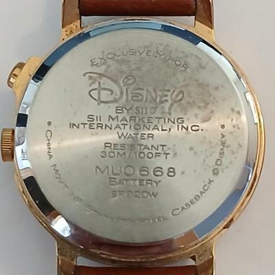 Vintage Disney Mickey Mouse Watch & Necklace Set