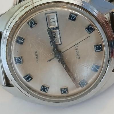 Lot of 3 Vintage Men’s Wristwatches – Timex Electric, Westclox, & Parts Watch