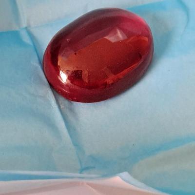 GIA CERTIFIED Lab Grown Ruby 74.98 cts