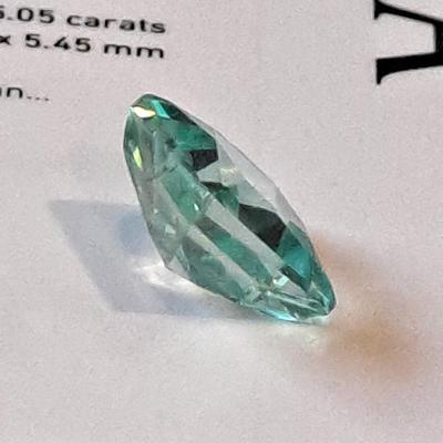 GIA CERTIFIED LAB GROWN SAPPHIRE