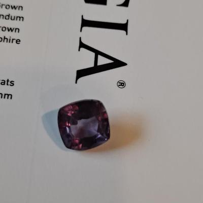 GIA CERTIFIED LAB GROWN SAPPHIRE