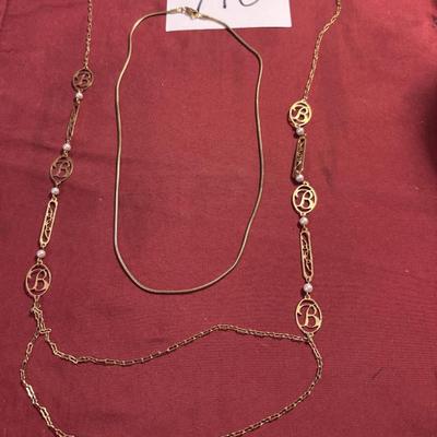 Necklace Lot