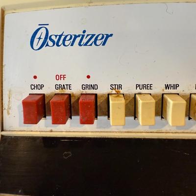 Sale Photo Thumbnail #57: Retro Osterizer 10-Speed Blender in creamy beige with a solid glass pitcher and all original buttons intact. Built like a tank and still runs great—perfect for smoothies, milkshakes, or a nostalgic countertop display!

Features:

10 speed settings: chop