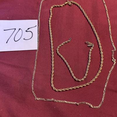 Necklaces and Bracelet