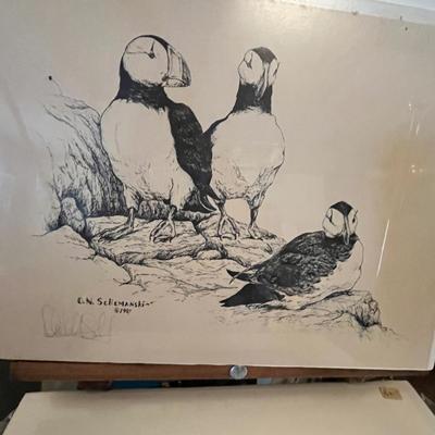 Lot 177 Bird Prints