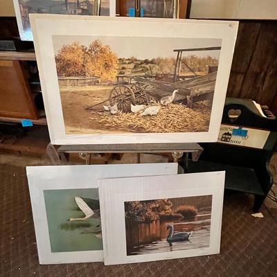 Lot 179 Geese Prints
