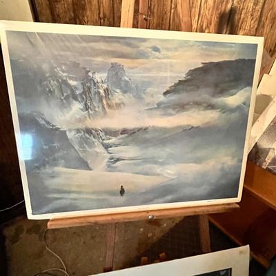 Lot 185 Mountain scenes prints