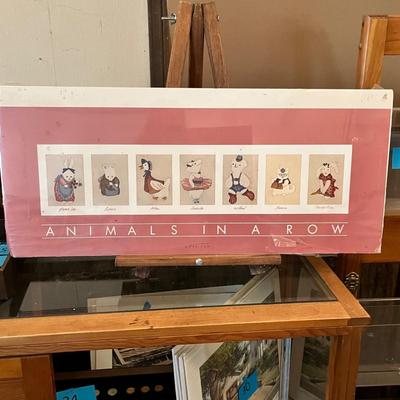 Lot 186 Animals Yardlong print