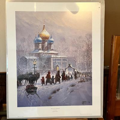 Lot 188 Christmas print