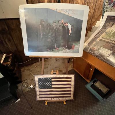 Lot 192 Patriotic prints