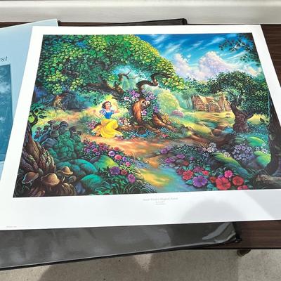 Lot 195 Disney Snow White Print