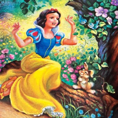 Lot 195 Disney Snow White Print
