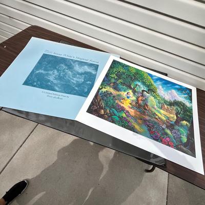 Lot 195 Disney Snow White Print