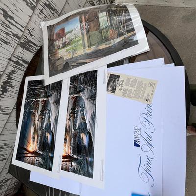 Lot 196 Prints in envelopes
