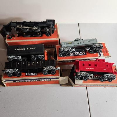 Lot of Lionel Trains 1120 Lionel Scout Untested