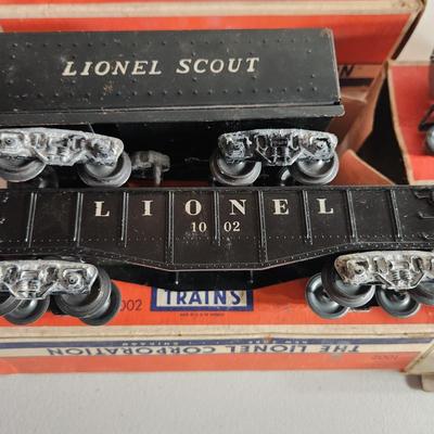 Lot of Lionel Trains 1120 Lionel Scout Untested
