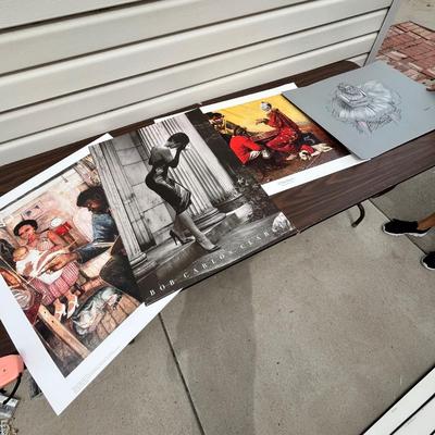 Lot 197 Assorted People prints
