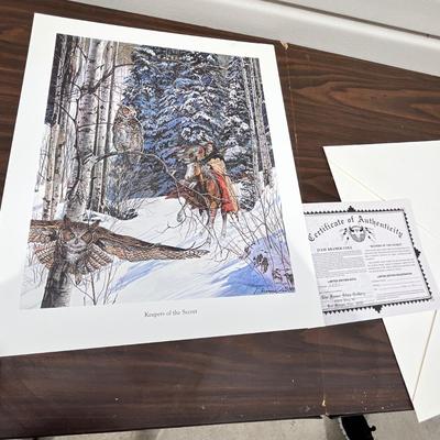 Lot 198 Print in envelope