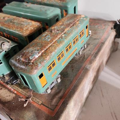 Lionel Prewar 296 Set untested for parts 257 3 607's 1 308