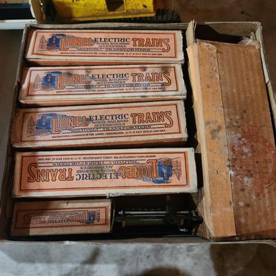 Lionel Prewar 296 Set untested for parts 257 3 607's 1 308