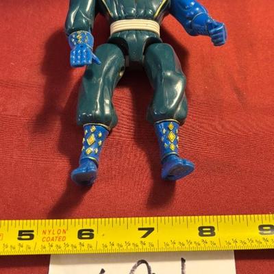 Vintage Blue Ninja Power Ranger