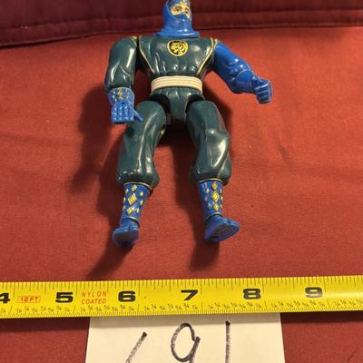 Vintage Blue Ninja Power Ranger