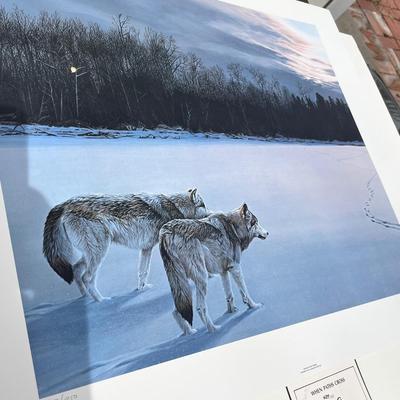 Lot 202 Wild life prints