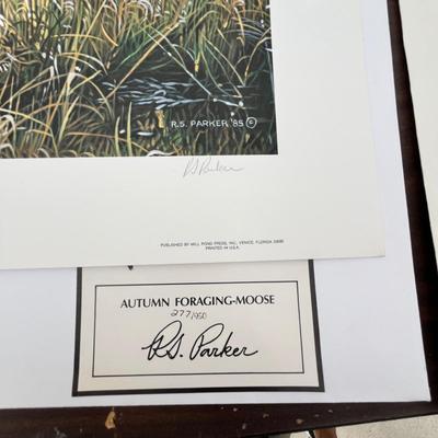 Lot 202 Wild life prints