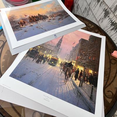 Lot 211 Vintage style prints