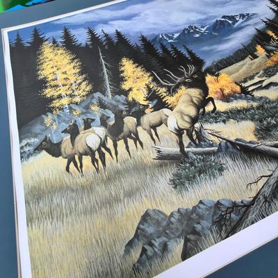 Lot 213 More wildlife prints