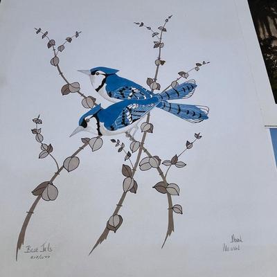 Lot 218 Bird prints
