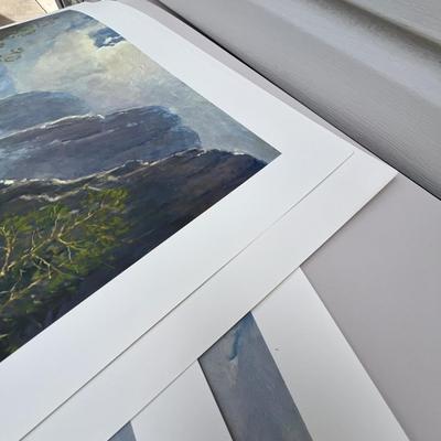 Lot 220 Mountain & Western prints