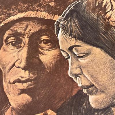 Lot 221 Western/ Native American prints