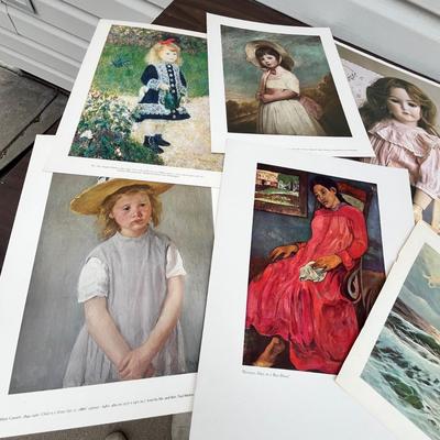 Lot 223 Large assortment of prints