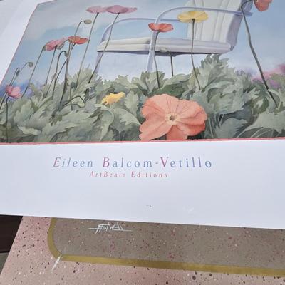 Lot 224 Assortment of large sized prints.