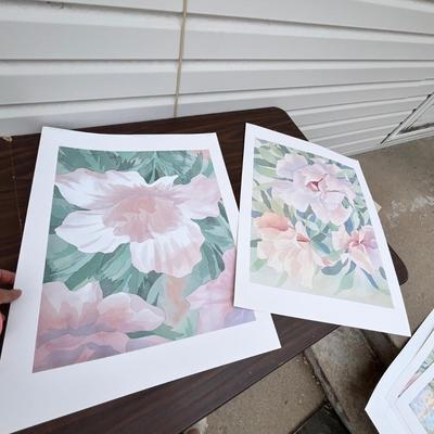 Lot 225 Assortment of large prints