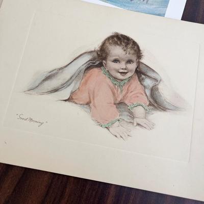 Lot 229 Baby prints